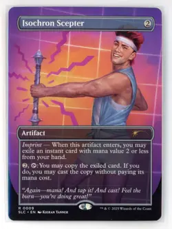 SLC Isochron Scepter #9 Borderless Encyclopedia Countdown Secret Lair Non-Foil - Image 1