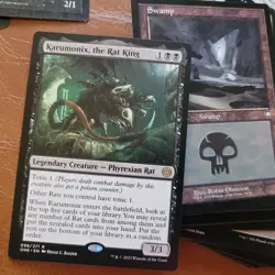 Karumonix, the Rat King PURE EVIL BLACK RATS's Commander EDH Deck Toxic Fun 3/3 - Image 1