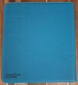 Ultimate Guard Zipfolio 480 24 Pocket XenoSkin Quadrow Petrol Color MtG Magic - Image 2