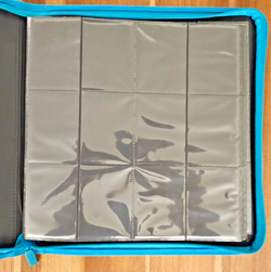 Ultimate Guard Zipfolio 480 24 Pocket XenoSkin Quadrow Petrol Color MtG Magic - Image 3