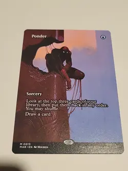 Ponder (Borderless) Marvel Universe Eternal-Legal Regular - Image 1