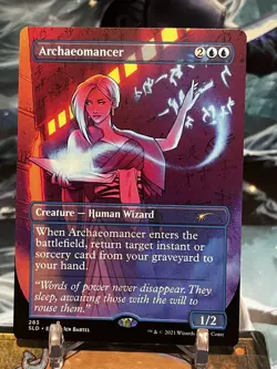 MTG | Archaeomancer (Borderless) [Secret Lair] NF - Image 1
