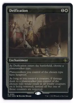 Deification NM/M* FOIL ETCHED March Of The Machine 0102 mtg -UnltdCards - Image 1