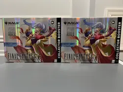 Magic: The Gathering - Final Fantasy Collector Booster Omega - New & Sealed x2 - Image 1