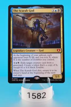 MTG The Scarab God Commander Masters Regular #353 - Image 1