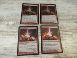 4x FOIL Spark Elemental - Fire & Lightning Deck - NM - English - OOP MTG - Image 1
