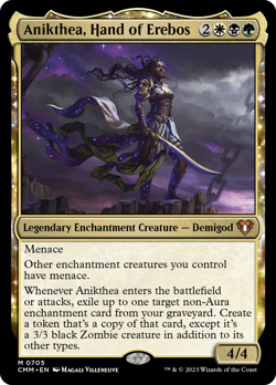 Anikthea, Hand of Erebos FOIL Commander Masters HEAVILY PLD CARD ABUGames - Image 1