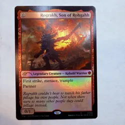 SLD Rograkh, Son of Rohgahh Secret Lair Drop Foil MTG NM - Image 1