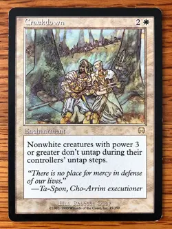 MTG Crackdown - Mercadian Masques, English - Image 1