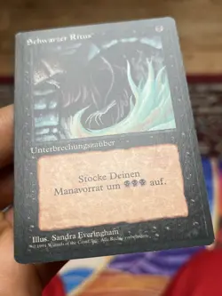 German FBB • Dark Ritual • Pack Fresh • Mtg (1734) - Image 2