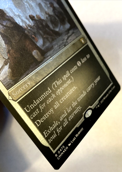 MTG Sublime Exhalation FOIL ETCHED Commander Masters 475 NM - Image 2