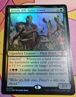 MTG | Bristly Bill Spine Sower Outlaws of Thunder Foil LP - Image 1
