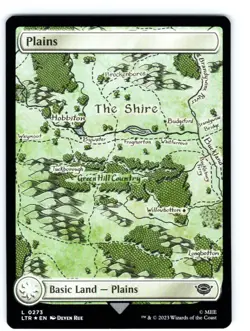 Magic Plains Map Foil 0273 LTR Lord of the Rings - Image 1