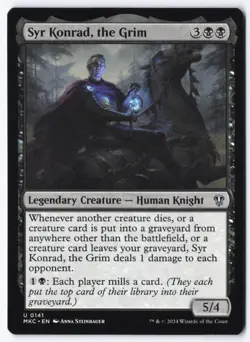 Syr Konrad, the Grim U Commander: Murders at Karlov Manor 141 NM - Image 1
