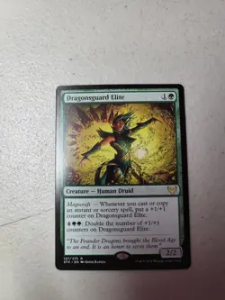 1x Dragonsguard Elite [Strixhaven: School of Mages] Magic MTG NM Free Shipping - Image 1