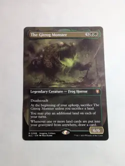 The Gitrog Monster (Borderless) Commander: Bloomburrow NM!!! - Image 1