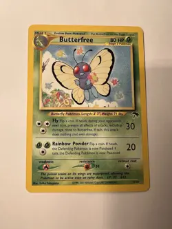 Pokemon TCG Butterfree 9/18 Southern Islands Excellent Condition - Image 1
