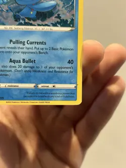 Pokemon Manaphy TCG Black Star Promo Card SWSH275 Holo | NM - Image 3