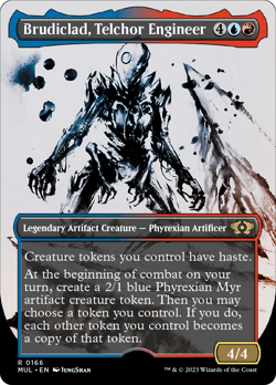 Brudiclad, Telchor Engineer (HALO 166) FOIL Multiverse Legends PLD CARD ABUGames - Image 1