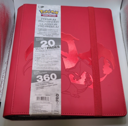 Pokemon Premium UltraPro ???? CHARIZARD ???? Red Binder Holds Up To 360 Cards - Image 1