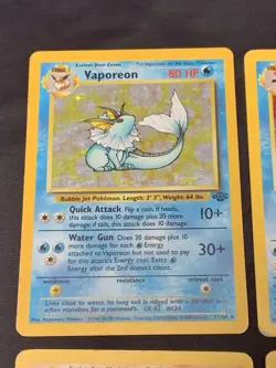 Vintage Pokemon Cards Rare Holo Lot WOTC MP/HP Gym Heroes, Jungle, Fossil, Base - Image 2