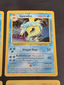 Vintage Pokemon Cards Rare Holo Lot WOTC MP/HP Gym Heroes, Jungle, Fossil, Base - Image 4
