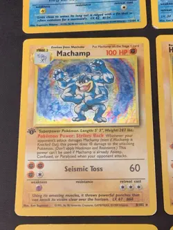 Vintage Pokemon Cards Rare Holo Lot WOTC MP/HP Gym Heroes, Jungle, Fossil, Base - Image 5