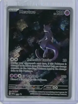 2023 Pokemon Mewtwo 052 Sv: Scarlet & Violet Promo Cards Holo - Image 1