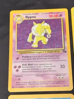 Vintage Pokemon Cards Rare Holo Lot WOTC Era Only - Mewtwo, Vaporeon, Machamp - Image 2