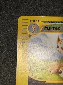 Pokemon Card - Furret Aquapolis 48/147 Reverse Holo Vintage 2002 E-Reader LP - Image 4