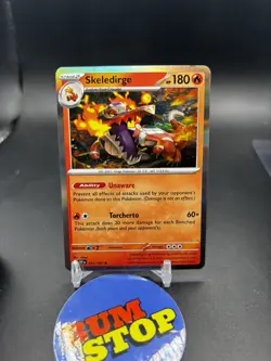Pokemon Surging Sparks REVERSE HALO SKELEDIRGE 031/191 TCG NINTENDO - Image 1