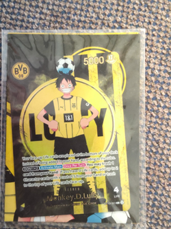 Damaged Card!! BVB x ONE PIECE Collaboration - Monkey D. Luffy Promo - Image 2