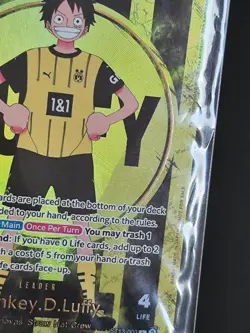 Damaged Card!! BVB x ONE PIECE Collaboration - Monkey D. Luffy Promo - Image 3