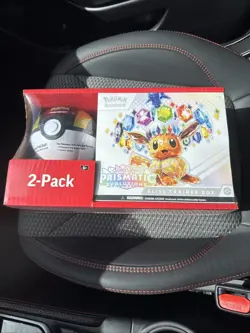 Pokemon TCG Prismatic Evolutions Elite Trainer Box ETB Sams Club - Image 1