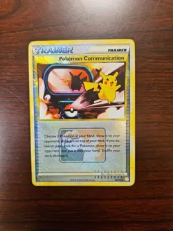 Pokemon Communication 98/123 League Promo Cross Hatch Holo Rare - Image 1