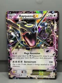 Pokemon TCG Rayquaza EX (Shiny) XY69 XY Holo Black Star Promo - Image 1