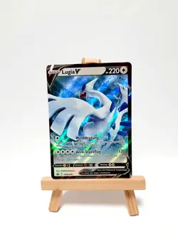 Pokemon Lugia V SWSH 301 Promo SWSH Black Star Promos DE Near Mint - Image 2