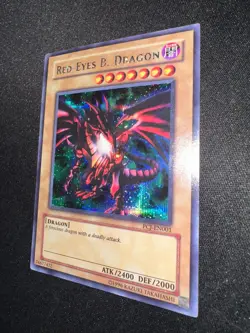 Yu-Gi-Oh! Red Eyes B. Dragon PCJ-EN001 Prismatic Secret Rare YuGiOh Card - VLP - Image 3