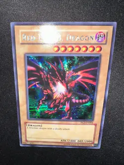 Yu-Gi-Oh! Red Eyes B. Dragon PCJ-EN001 Prismatic Secret Rare YuGiOh Card - VLP - Image 5