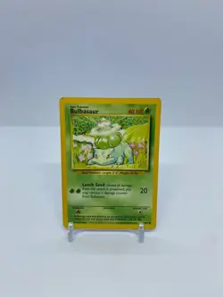 Pokemon Bulbasaur - WOTC Base Set Common 44/102 Unlimited 1999 - Image 1