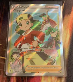 Pokemon TCG Copycat Full Art 200/203 Evolving Skies Holo NM - Image 3