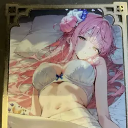Goddess Story Gold METAL Card Double Sidded Serial Number #021/100! Anime Girl - Image 4