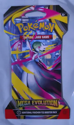 Pokemon Mega Evolution Sleeved Booster Pack Random Art Factory Sealed - Image 3