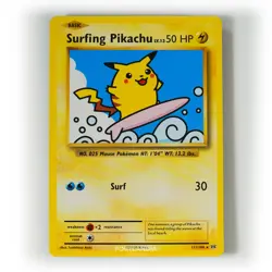 Pokemon - Surfing Pikachu - Non Holo - 111/108 - XY Evolutions - Secret Rare - Image 1
