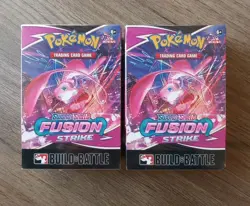 Pokemon TCG New/Sealed Fusion Strike Build and Battle Box Set Of 2 - Image 1