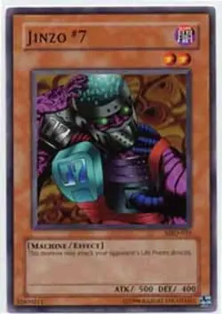 Jinzo #7 - MRD-035 - Common - Unlimited Edition Lightly Played Metal Raiders - Image 1