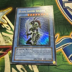 Yugioh! Black Luster Soldier SYE-024 Ultra Rare 1st Edition MP - Image 2