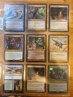 MtG 18x Izzet/Simic Commander Page Pack Foil Uro Titan God Card - Image 1