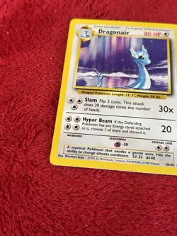 Dragonair 018/102 Base Set Regular Pokemon Card Played - Image 4