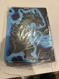 JSDRSK Charizard Pokemon Card Binder 440 Pocket Album Blue & Red NEW Sealed - Image 2